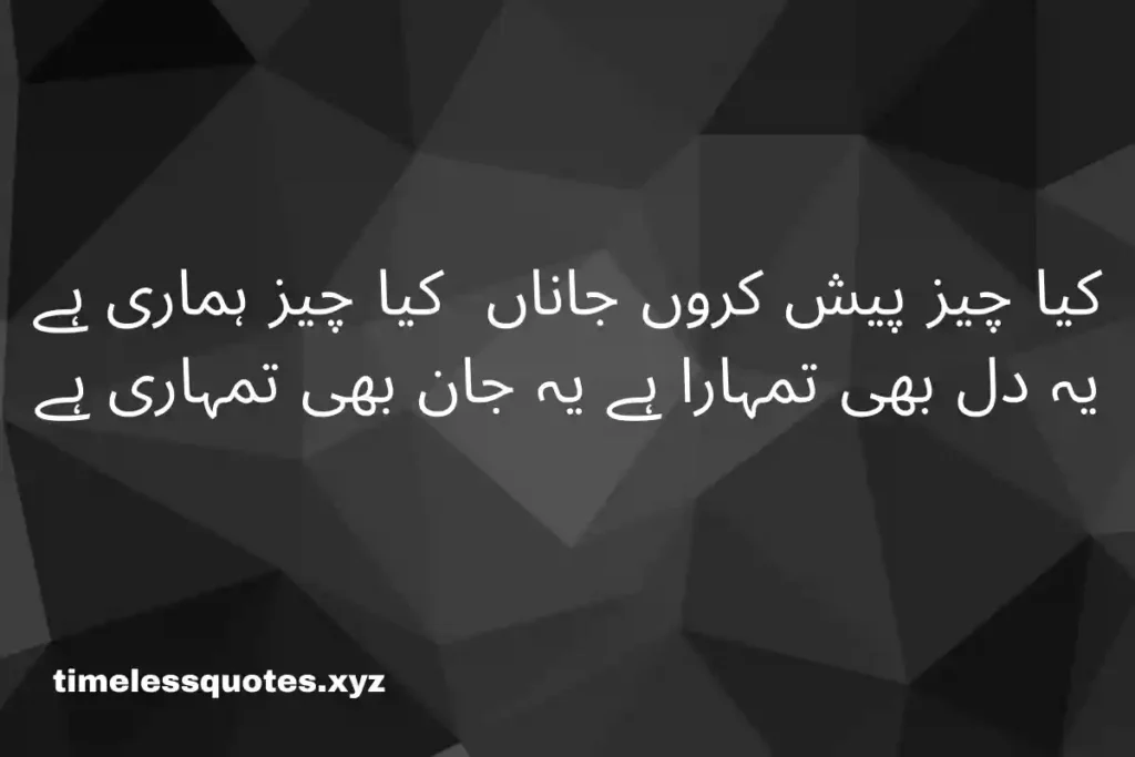 urdu shayri