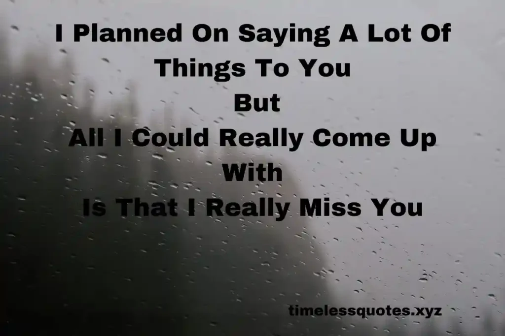 i miss you quotes